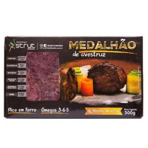 Hamburguer Avestruz Strut 300g Cong