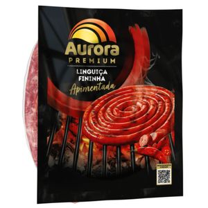 Linguica Suina Aurora 600g Finin.Apimen