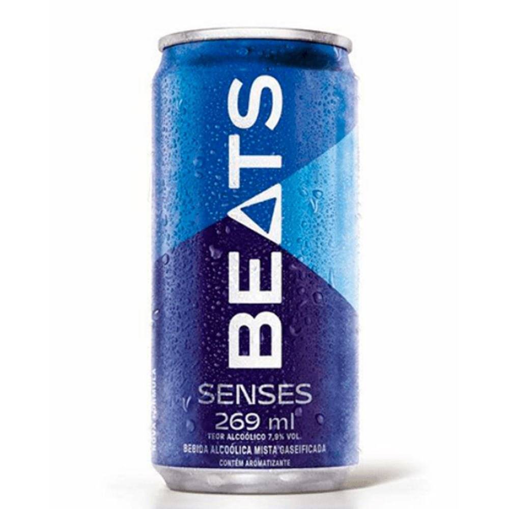Drink Pronto Beats Senses 269ml Lata] - Bistek Supermercados