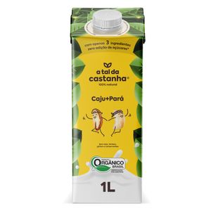 Bebida Vegetal A Tal da Castanha Caju e Para 1l