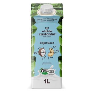Bebida Vegetal A Tal da Castanha Caju e Coco 1l
