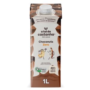 Bebida Vegetal Choconuts Zero A Tal da Castanha 1l