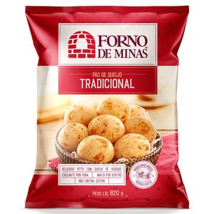 Pao Queijo Forno Minas 820g Tradicional