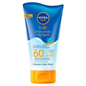 NIVEA SUN Protetor Solar Kids Brincando na Água FPS 60 150ml
