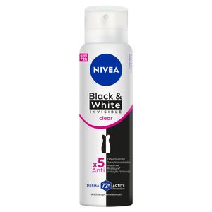 NIVEA Desodorante Aerossol Black & White INVISIBLE Clear 150ml