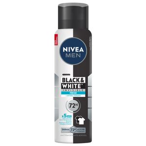 NIVEA MEN Desodorante Aerossol Black & White INVISIBLE Fresh 150ml