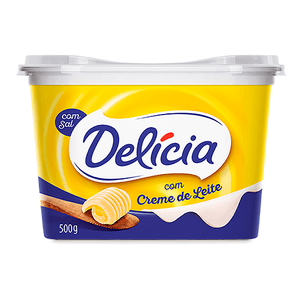 Margarina Delícia com Creme de Leite com Sal 500g