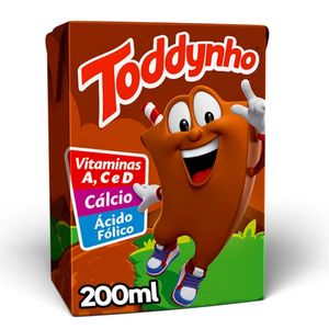 Bebida Láctea Uht Chocolate Toddynho Caixa 200Ml