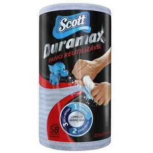 Pano Scott Duramax Com 58 Folhas Azul