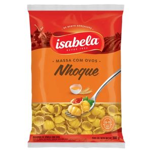 Macarrão De Sêmola com Ovos Isabela Nhoque 500g