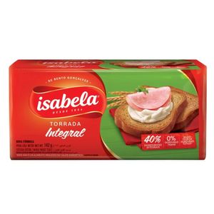 Torrada Integral Isabela 142g
