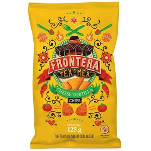 Tortilha Chips Com Queijo Frontera 125g