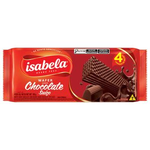 Biscoito Wafer Isabela Chocolate Suiço 100g