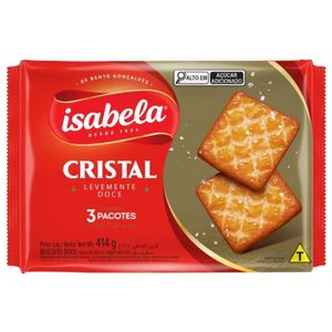 Biscoito Cristal Isabela 414g