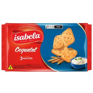Biscoito Coquetel Isabela 320g