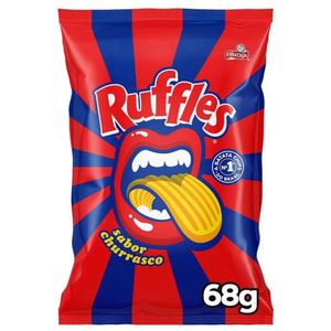 Batata Frita Ondulada Churrasco Elma Chips Ruffles 68G