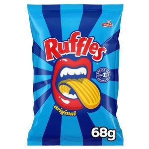Batata Frita Ondulada Original Elma Chips Ruffles 68G