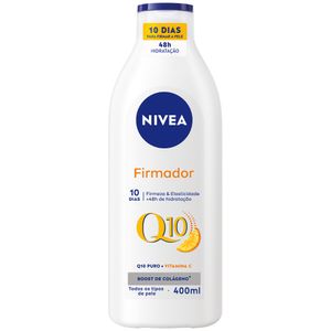 NIVEA Loção Hidratante Firmador Q10 + Vitamina C Todos os Tipos de Pele 400ml