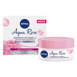 NIVEA Creme Hidratante em Gel Aqua Rose 50ml