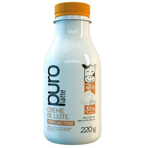Creme Leite Puro Latte 220g Zero Lactose