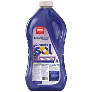 Desinfetante Girando Sol Lavanda 2 Litros