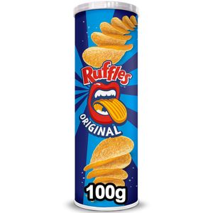 Snack de Batata Original Elma Chips Ruffles Tubo 100g
