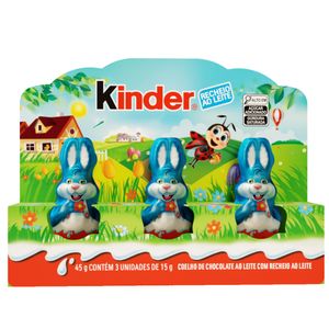 Kinder Coelho de Chocolate ao Leite 45g