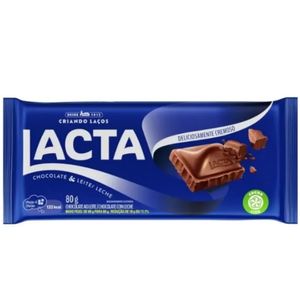 Chocolate Lacta Ao Leite 80g