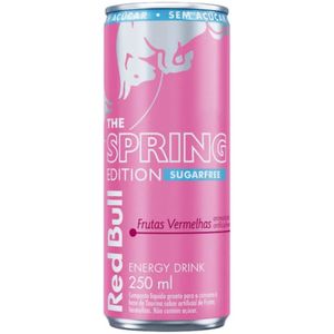 Energético Red Bull Frutas Vermelhas Sem Açúcar 250ml