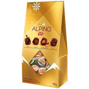 Bombom Recheados Sabores Sortidos Alpino 195g