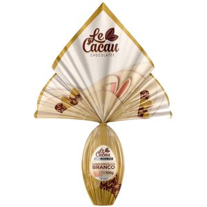 Ovo de Páscoa Lecacau Branco 100g