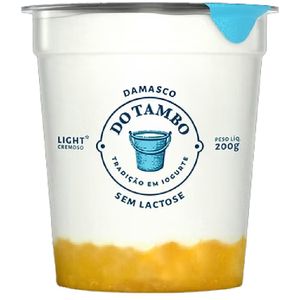 Iogurte Zero Lactose Damasco Do Tambo 200g