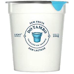 Iogurte Sem Fruta Sem Lactose Do Tambo 200g