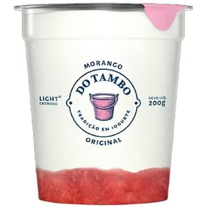 Iogurte Morango Sem Açúcar Do Tambo 200g