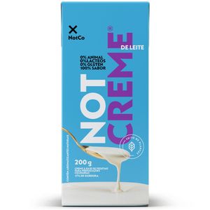 Creme De Leite Not Sem Glúten Sem Lactose 200g