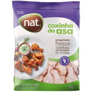 Coxinha Da Asa Frango Nat 1kg Iqf