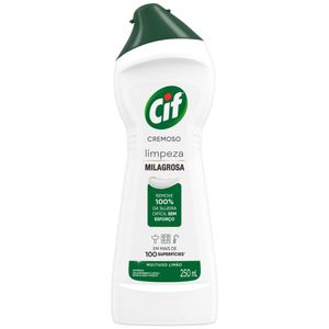 Sapónaceo Cremoso Multiuso Limão Cif 250ml