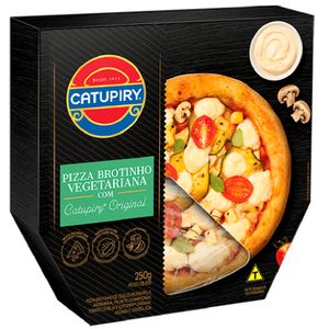 Pizza Catupiry Broto Vegetariana 250g