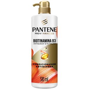 Condicionador Antiquebra Pantene Biotinamina B3 Antiqueda & Nutrição 510ml Pump