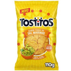 Salgadinho de Milho Toque de Sal Marinho Tostitos 110g