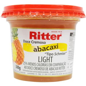 Doce Frutas Ritter Abacaxi Light 380g