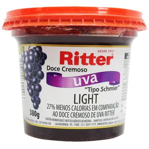 Doce De Frutas Ritter Uva Light 380g