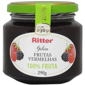 Geleia Ritter Frutas Vermelhas 100% Fruta 290g