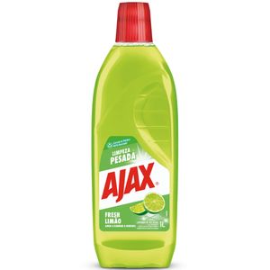 Limpador Perfumado Ajax Fresh Limão Limpeza Pesada 1L