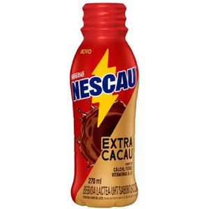 Bebida Láctea UHT Extra Cacau Nescau Frasco 270ml