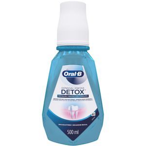 Enxaguante Bucal Oral-B Gengiva Detox Frasco 500ml