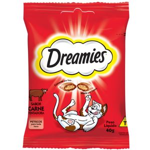 Petisco Gato Dreamies Adulto Carne 40g