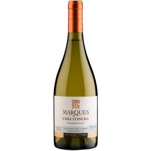 Vinho Chileno Marques Da Casa Concha Chardonnay Branco 750ml