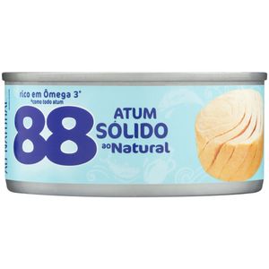 Atum Sólido Ao Natural 88 Lata 98g
