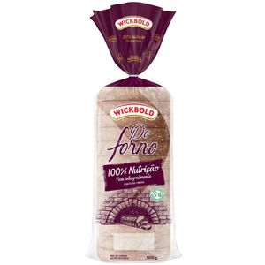 Pão de Forma Wickbold Do Forno 100% Nutrição Pacote 500g